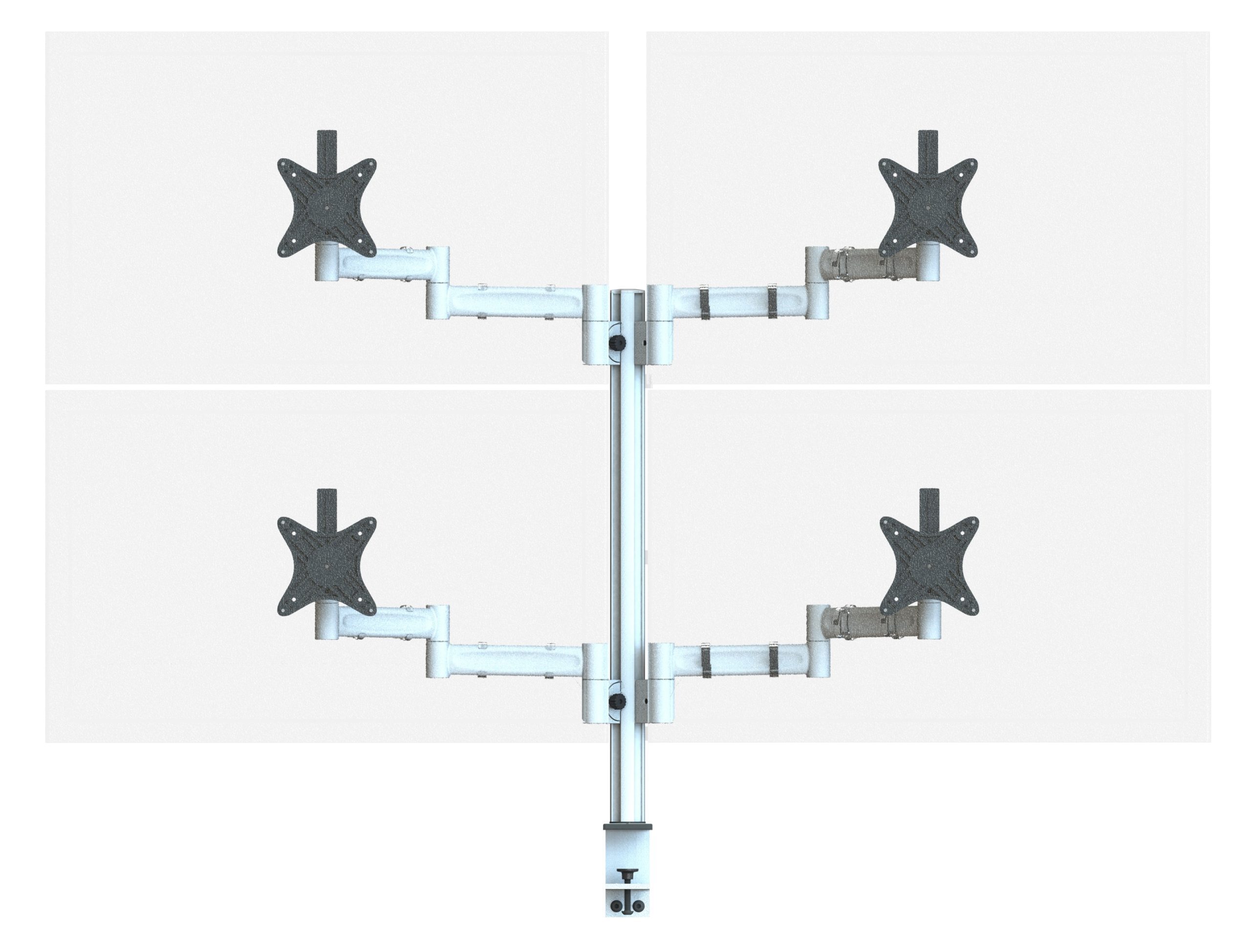 Standard Quad monitor mount